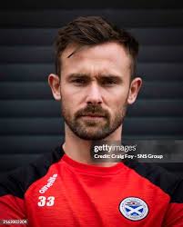 Max Guthrie during an Ayr United head shot session at Somerset Park,...  News Photo