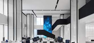 合肥华润滨湖新区售楼中心 studio hba现代售楼处 发现世界优质案例 case stairs flat screen