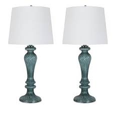 Astoria Grand Lowrey Glass 25 5 Table Lamp Set Of 2 Table Lamp Sets Lamp Sets Table Lamp