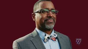 Joseph Feaster Jr, Chairman of the Board welcomes guest