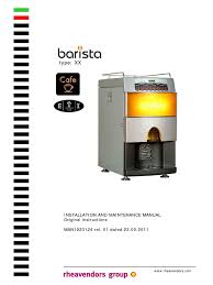 What is not clear at. Barista Xx Coffee Nature