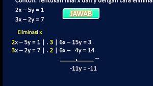 Maybe you would like to learn more about one of these? Contoh Soal Eliminasi Cara Golden