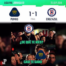 Cruz azul memes mx liga atlas tras destrozan primera hacer derrota mejores diez perdonan galerias animados america disfruta america triunfo. Los Mejores Memes Del Empate Entre Cruz Azul Y Pumas