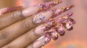 See more ideas about long nails, nails, long fingernails. Acrylic Nails Tutorial How To Spiral Nails Acrylic Nails With Nail Forms Youtube