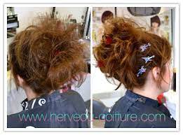Chignon Metal Rock Realise Au Salon Herveou Coiffure A Brest Coiffure Chignon Maquillages