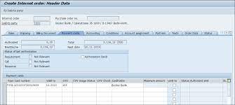 Useful sap credit management program. Sap Credit Card Vs Normal Order Accounting Difference