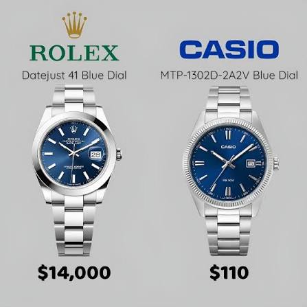 Casio vs Rolex: ¿Mismo diseño, abismo de calidad? Descúbrelo