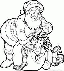 Printable santa claus coloring sheet. Coloring Pages Of Santa Claus Coloring Home