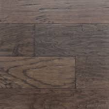 Engineered hardwood floors can vary in thickness. Engineered Ambiance Hickory Cappochino Handscraped Hardwood Flooring