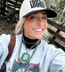 ✨✨🤩🤩 @roughie.mcduffie making our NFR sweatshirt look amazing!!!! Love  her style so much!! Snag you one