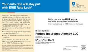 Racq members gain access to assistance; Erie Insurance Forbes Insurance Agency Your Local Erie Insurance Agent