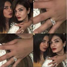 Inside Photos From Manish Malhotra S Bash Priyanka Chopra Flaunts Her Engagement Ring Pinkvilla A whirlwind visit to india later, the couple attended nick's family wedding together too. priyanka chopra flaunts her engagement