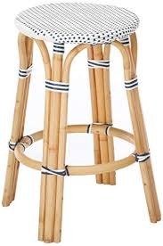 From complete dining sets to china cabinets and bars, kane's has everything you need to create that perfect space for those magical moments with your family. Kouboo Bistro Backless Counter Stool White Navy From Kouboo Accuweather Shop