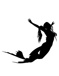 Free Free 148 Mermaid Outline Svg SVG PNG EPS DXF File