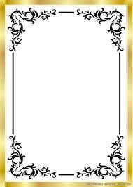 Free Printable Gatefold Wedding Invitation Templates Bingkai Gambar Ukiran Bingkai Foto