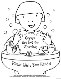 Wash your hands sensory play from how wee learn. Germs Coloring Pages Learny Kids