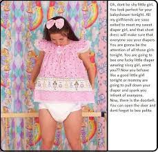 A diaper change by mommy's friends is how you teach a sissy baby to know their place. Little Baby Picture Diaper Girl Diaper Punishment
