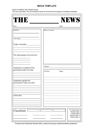 Kids write about the pandemic. Read Blank Writing Template For Kids Newspaper Article Free E Book Online