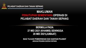 Cukai tanah perlu dibayar sebelum 31 mei setiap tahun. Pejabat Tanah Dan Galian Selangor Publicaciones Facebook