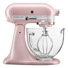Shop for pink kitchenaid hand mixer online at target. Silk Pink Artisan Design Series 5 Quart Tilt Head Stand Mixer With Glass Bowl Ksm155gbsp Kitchenaid