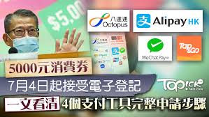 凡成功登記並以alipayhk、wechat pay hk或tap & go「拍住賞」領取政府電子消費券，無需任何消費，消費者即可分別在海港城及時代廣場，免費換領4張海港城rewarding every day100元購物優惠券，以及4張時代廣場happy rewards100元購物優惠券。 G4q6unxda3xubm