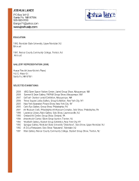 Cv templates can also be a convenient place to store and update your professional history as your career progresses. Visual Artist Cv Template Cprc