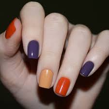 Gorgeous Multi Colored Manicure Trendy Nails Manicure Nail Colors