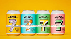 We Re Feeling Lucky Thanks To Creative Spark S Lucky 7 Rebrand In 2020 Beer Packaging Design Packaging Inspiration Graphic Design Firms