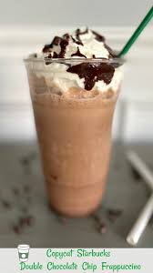 This frosty monster delivers an entire day's if you must have one, try the chips and hot sauce (470 calories). Copycat Starbucks Double Chocolate Chip Frappuccino Pams Daily Dish