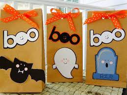 Halloween Treat And Favor Bags Halloween Bags Halloween Goodie Bags Halloween Preschool