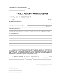 27 Professional Power Of Attorney Letters Examples
