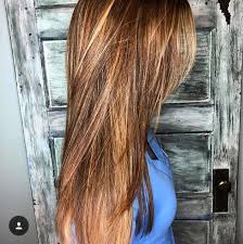 Gorgeous Natural Red Head Long French Layered Haircut By Sydney At Collage Salon French Haircut Layered Haircuts Red Hair Color