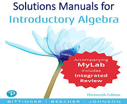 The best source for free algebra worksheets. Solutions Manual For Introductory Algebra With Integrated Review And Worksheets 13th Edition Trh