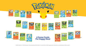 Originally released in japan as a video game, pokémon later transformed into a trading card game that began hitting store shelves in the u.s. Mcdonald S Pokemon Uk Happy Meals Confirmed To Include 25th Anniversary Cards Vgc