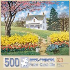 This 1000 piece jigsaw puzzle is designed by wilfrido limvalencia and measures 20 x 27. Bits And Pieces 1000 Piece Puzzle Home Grown By Artist John Sloane Jigsaw Contemporary Puzzles