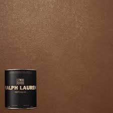 Ralph Lauren 1 Qt Gilt Bronze Metallic Specialty Finish Interior Paint Me135 04 The Home Depot Metallic Gold Wall Paint Gold Painted Walls Bronze Color Paint