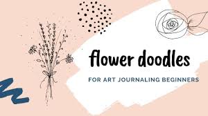 Simple Flower Doodles Step By Step Tutorial For Art Journaling Beginners Artful Haven How to draw different tips of flowers.