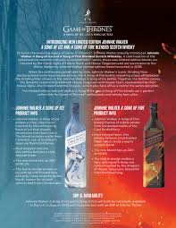 Johnny walker whiskey, talipanan, puerto galera, philippines. Johnnie Walker Announces Two New Limited Edition Whiskies Celebrating The Enduring Legacy Of Game Of Thrones