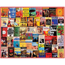 Amazon Com White Mountain Puzzles Best Sellers 1000 Piece Jigsaw Puzzle Toys Games Vintage Book Covers 300 Piece Puzzles Jigsaw Puzzles