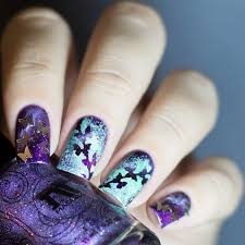Sugilite clear purple gel teardrop ring. Whats Up Nails Butterfly Glitter
