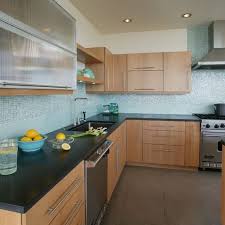 Light Maple Cabinets Countertop Backsplash Colour Ideas Black Kitchen Countertops Modern Wood Kitchen Contemporary Kitchen Cabinets