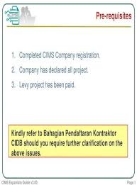 Maybe you would like to learn more about one of these? Application Cidb Supporting Letter Cims Ø¢ Cidb Supporting Letter V4 Updated 28 December 2018 Pdf Document