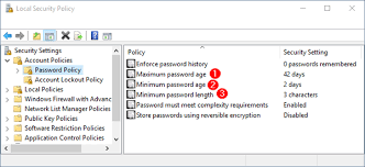 You can remove blank password restriction by following the steps given below from the right pane double click on accounts: Change Windows Password Policy Password Recovery