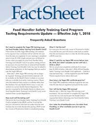 Your food handlers card is approved for food handlers in indiana. 2018 Food Handler Safety Training Card Program Testing Requirement Updates 1 Pages 1 2 Flip Pdf Download Fliphtml5