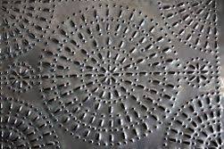 Wire for handle & gloves. How To Punch Tin Punched Tin Patterns Punched Tin Tin Can Crafts