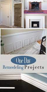 One Day Remodeling Ideas The Budget Decorator Home Improvement Projects Remodeling Projects Updating House