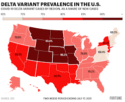 The covid delta variant that was originally discovered in india is now spreading around the world. The Covid 19 Delta Variant Is Now Dominant In The U S See The States Where It S Most Prevalent Fortune