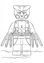 Our coloring pages are free and classified by theme, simply choose and print your drawing to color for hours! Lego X Men Wolverine Coloring Page Free Printable Coloring Pages For Kids