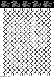 Black And White Bracelet Pattern Black Amp White Duck Pattern Friendship Bracelet Patterns Friendship Bracelet Patterns Easy Cool Friendship Bracelets