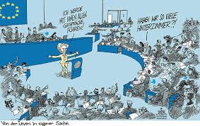 Von der leyens geheimpläne für die bundeswehr. Oliver Schopf Politische Karikaturen Die Nominierte Kommissionsprasidentin Ursula Von Der Leyen Will Vor Der Wahl Mit Allen Parteien Sprechen Und Um Deren Zustimmung Werben